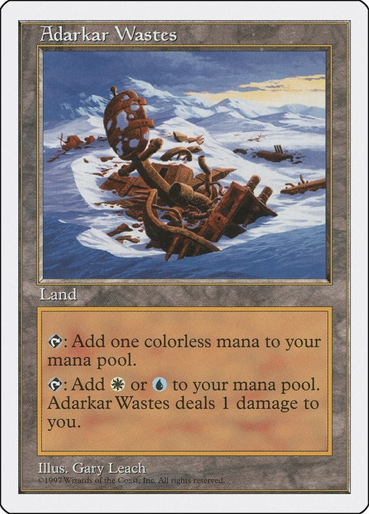 Image for Adarkar Wastes - Magic: The Gathering