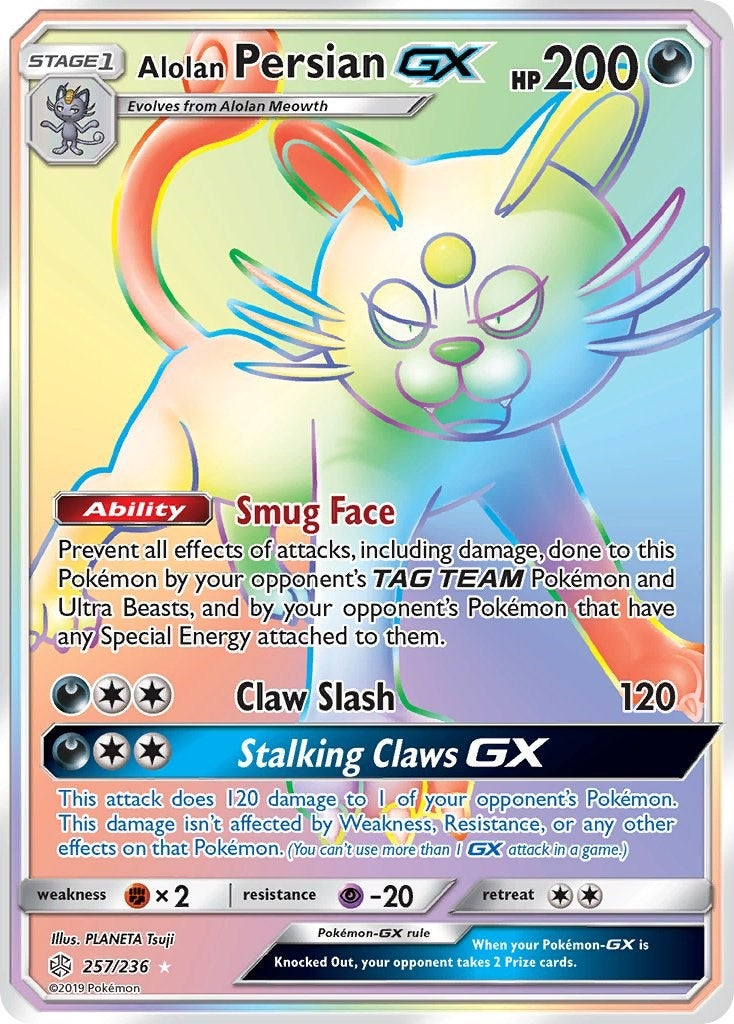 Alolan Persian GX (Secret) (257/236)