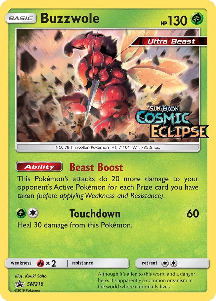 Image for Buzzwole - SM218 (Prerelease) (SM218) - Pokemon