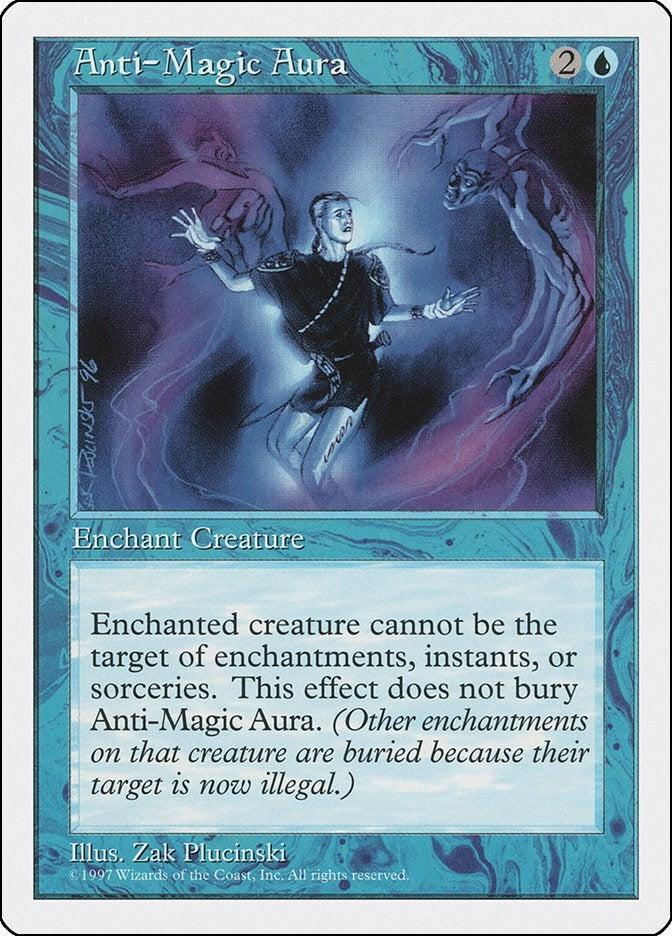 Image for Anti-Magic Aura - Magic: The Gathering