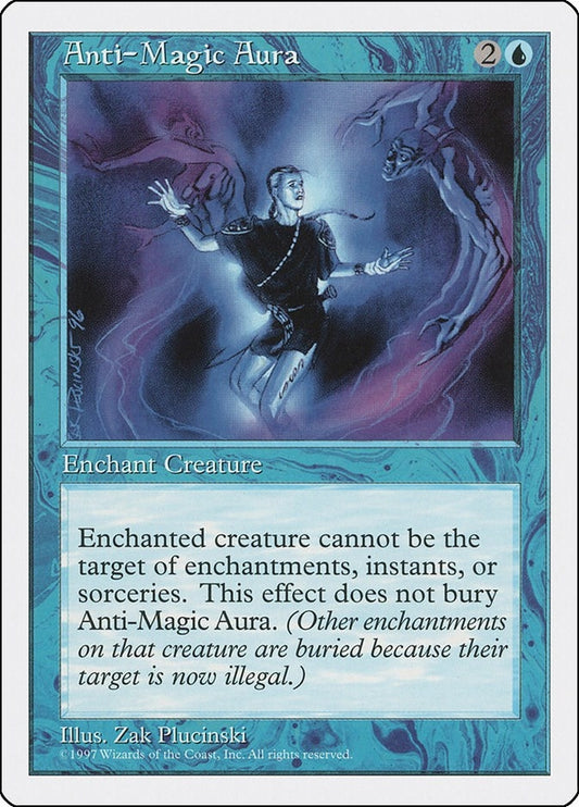 Image for Anti-Magic Aura - Magic: The Gathering