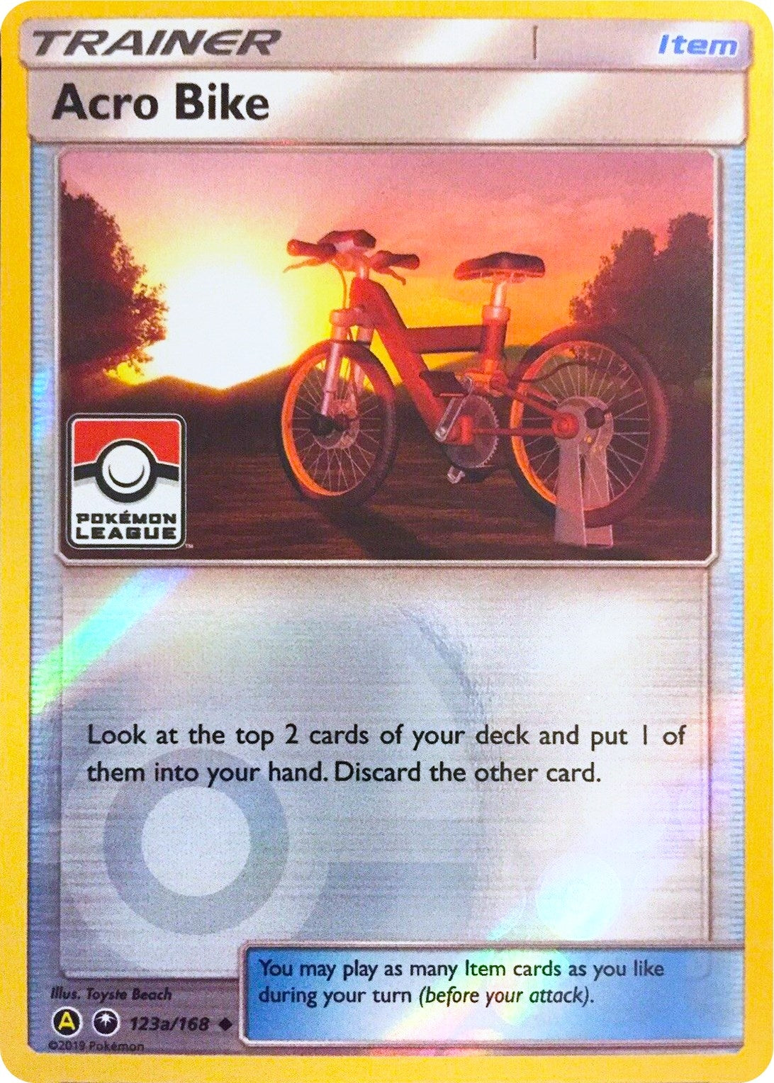 Acro Bike - 123a/168 (Pokemon League) (123a/168)