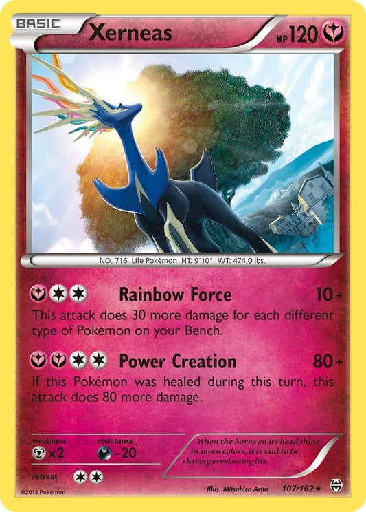 Image for Xerneas - 107/162 (XY BREAKthrough) (107/162) - Pokemon