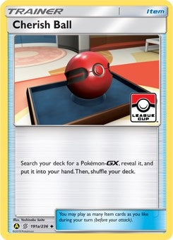 Image for Cherish Ball - 191a/236 (League Cup) (191a/236) - Pokemon