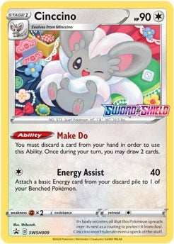 Image for Cinccino - SWSH009 (Prerelease) (SWSH009) - Pokemon