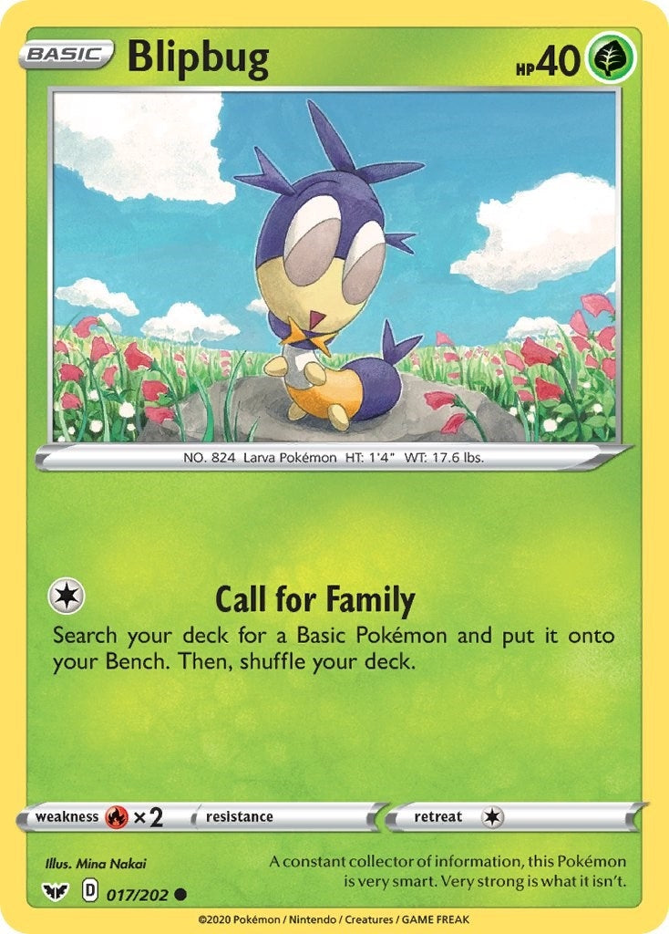 Image for Blipbug (017) (017/202) - Pokemon