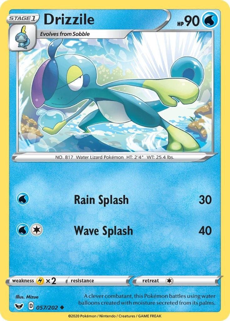 Image for Drizzile (057) (057/202) - Pokemon