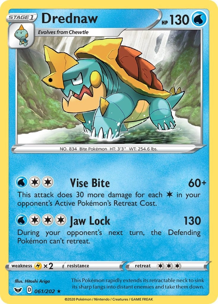 Image for Drednaw (061/202) - Pokemon