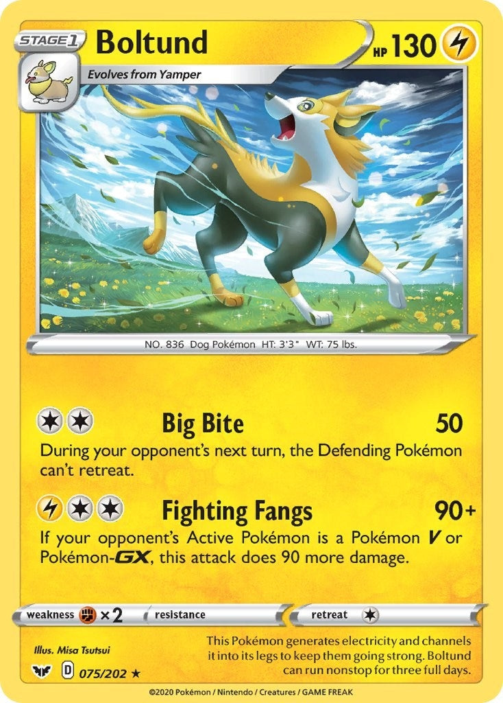 Image for Boltund (075) (075/202) - Pokemon