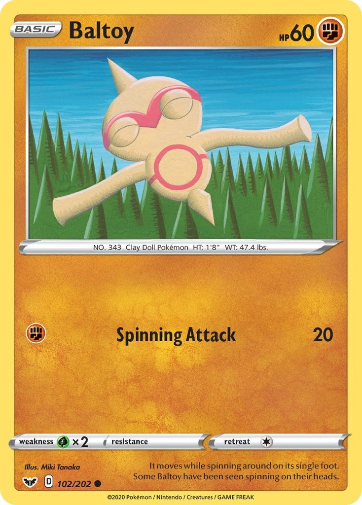 Image for Baltoy (102) (102/202) - Pokemon