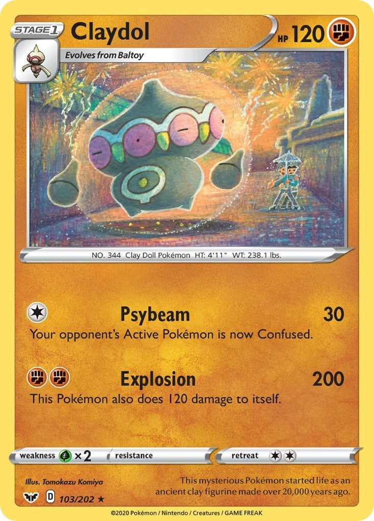 Image for Claydol (103/202) - Pokemon