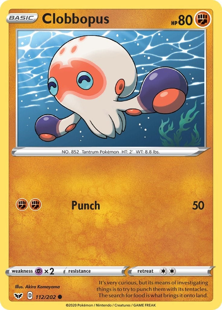 Image for Clobbopus (112) (112/202) - Pokemon