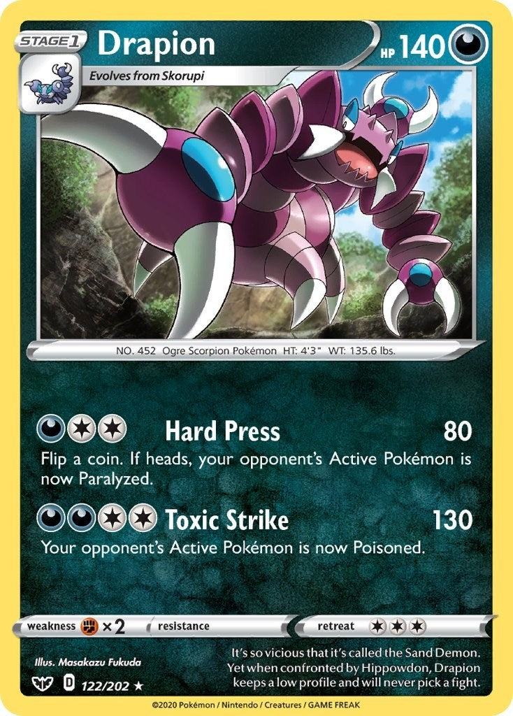 Image for Drapion (122/202) - Pokemon