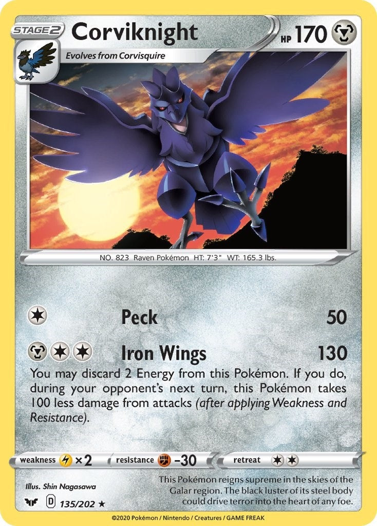 Image for Corviknight (135/202) - Pokemon