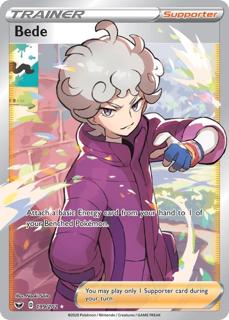 Image for Bede (Full Art) (199/202) - Pokemon