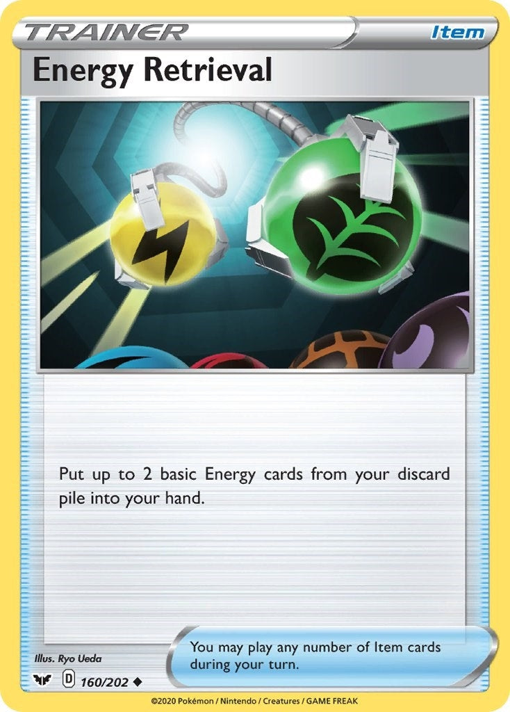 Image for Energy Retrieval (160/202) - Pokemon