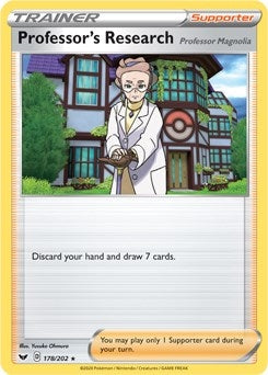 Image for Professor's Research (178/202) - Pokemon