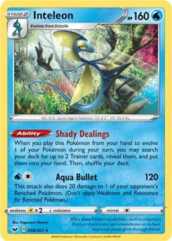 Image for Inteleon (058/202) - Pokemon