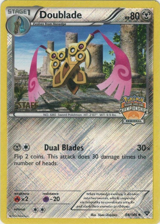 Image for Doublade - 84/146 (Regional Championships) [Staff] (084/146) - Pokemon