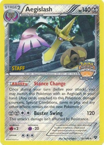 Aegislash - 85/146 (Regional Championships) [Staff] (085/146)
