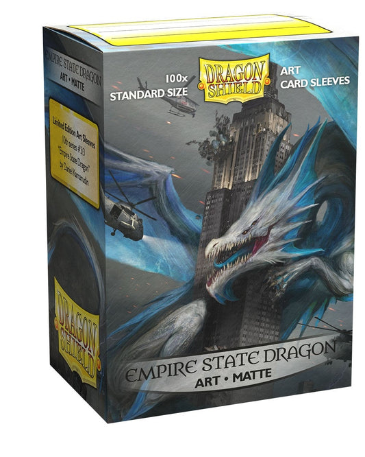Image for Dragon Shield Limited Edition Matte Art Sleeves - Empire State Dragon (100-Pack) - Card Sleeves