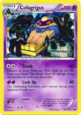 Image for Cofagrigus - 52/108 (Cracked Ice Holo) (052/108) - Pokemon
