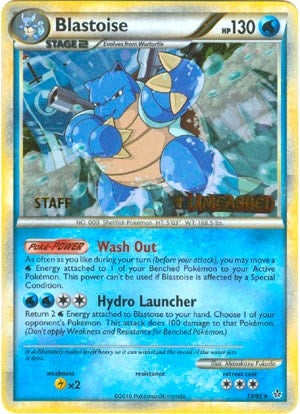 Image for Blastoise - 13/95 (Prerelease) [Staff] (13/95) - Pokemon