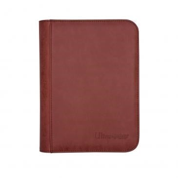 Image for Suede Collection Zippered 4-Pocket Premium PRO-Binder - Ruby - Storage Albums