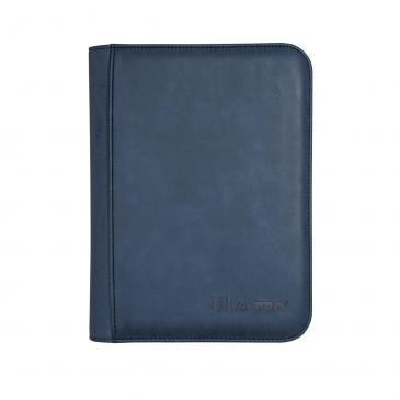 Image for Suede Collection Zippered 4-Pocket Premium PRO-Binder - Sapphire - Storage Albums