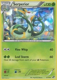 Serperior - 5/114 (Cracked Ice Holo) (005/114)