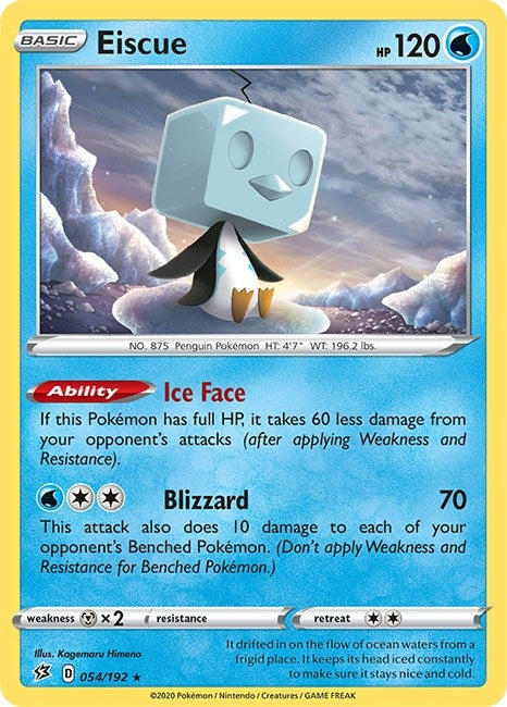 Image for Eiscue (054/192) - Pokemon