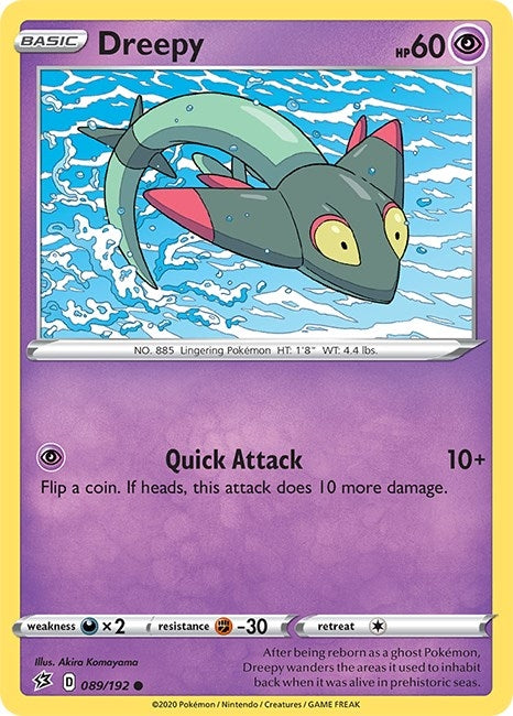 Image for Dreepy (089/192) - Pokemon