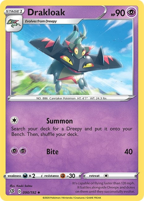 Image for Drakloak (090/192) - Pokemon