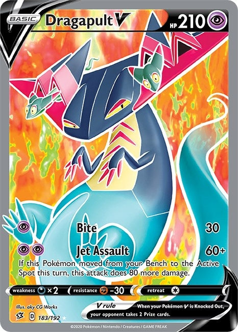 Image for Dragapult V (Full Art) (183/192) - Pokemon