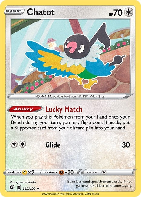 Image for Chatot (142/192) - Pokemon