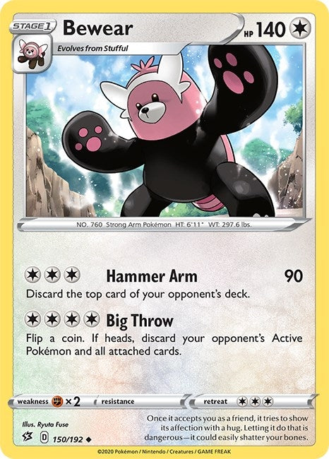 Image for Bewear (150/192) - Pokemon