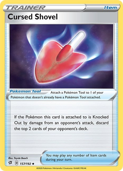 Image for Cursed Shovel (157/192) - Pokemon