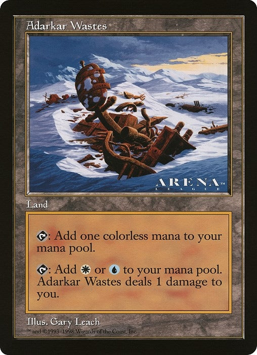 Image for Adarkar Wastes (Arena League) - Magic: The Gathering