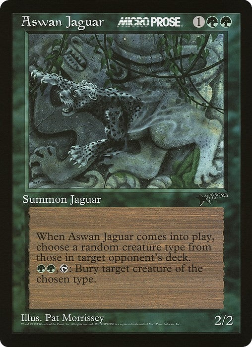 Image for Aswan Jaguar (MicroProse) - Magic: The Gathering