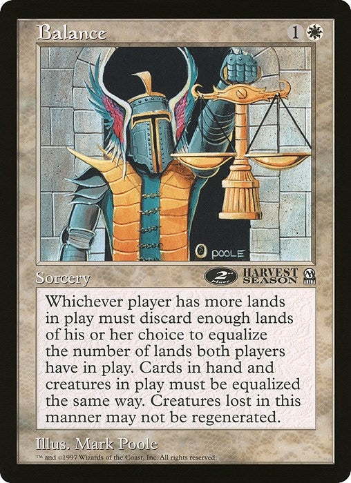Image for Balance (2nd place) (Arena League) - Magic: The Gathering