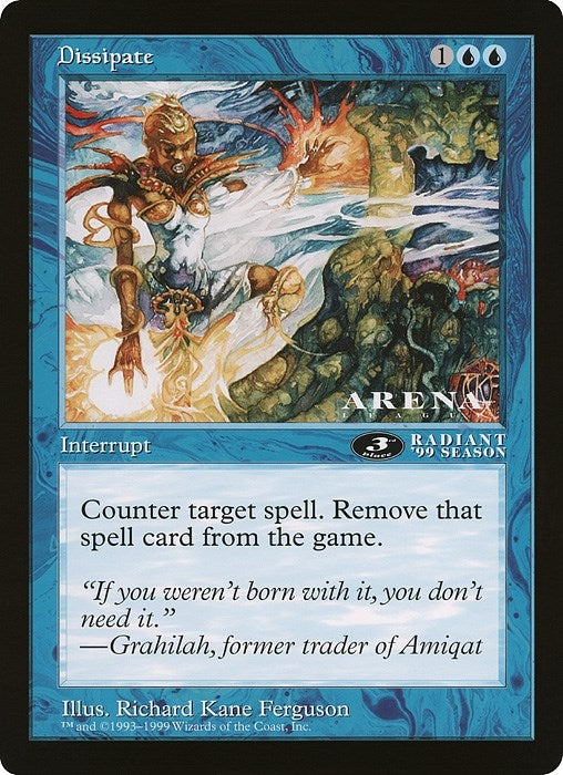 Image for Dissipate (3rd Place) (Arena League) - Magic: The Gathering