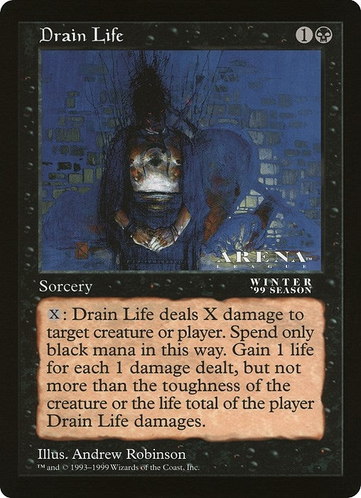 Image for Drain Life (Arena League) - Magic: The Gathering