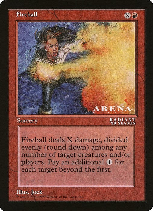 Image for Fireball (Arena League) - Magic: The Gathering
