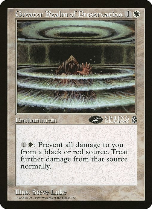 Image for Greater Realm of Preservation (2nd Place) (Arena League) - Magic: The Gathering