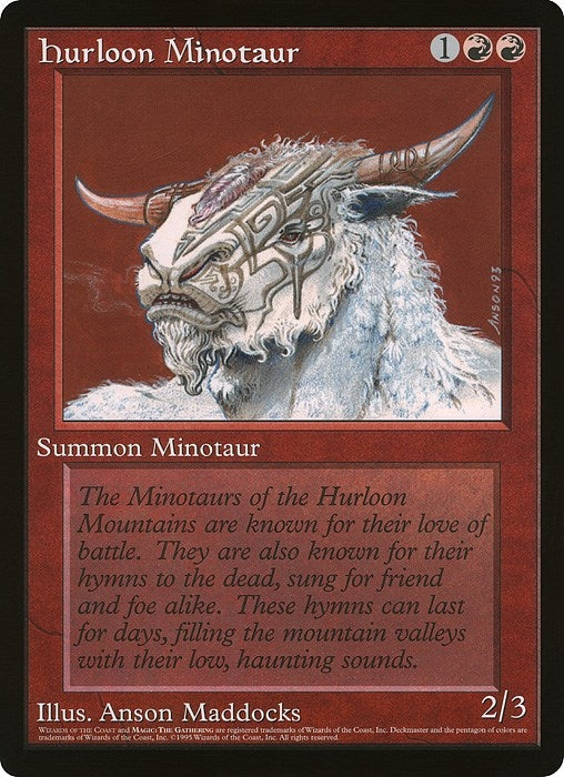 Image for Hurloon Minotaur (Wizards of the Coast Caravan Tours) - Magic: The Gathering