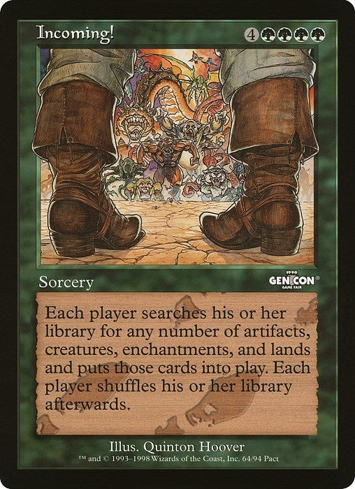Image for Incoming! (Arena League) - Magic: The Gathering