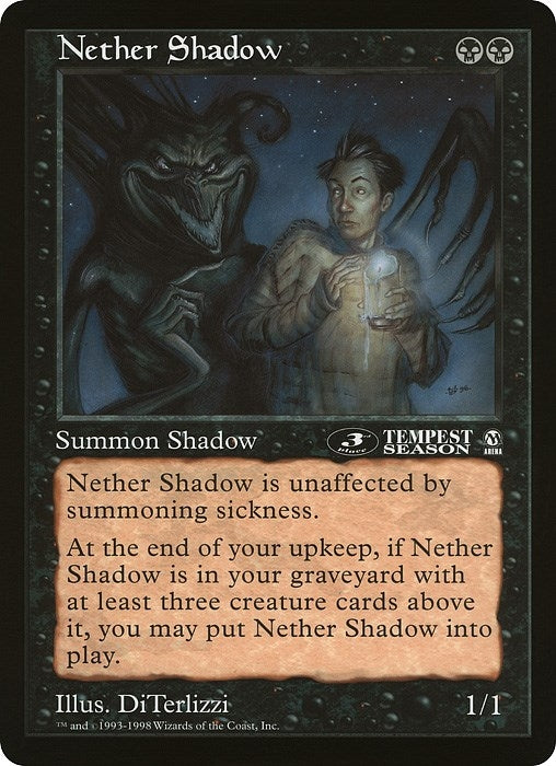 Image for Nether Shadow (3rd Place) (Arena League) - Magic: The Gathering