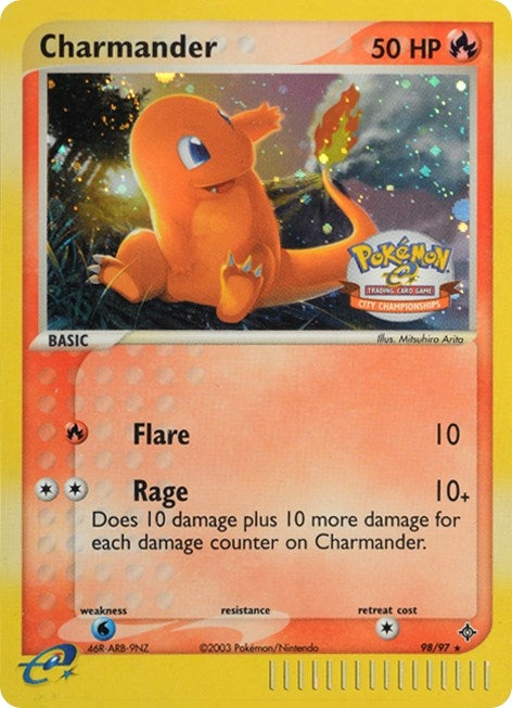 Image for Charmander - 98/97 (City Championships) (098/097) - Pokemon