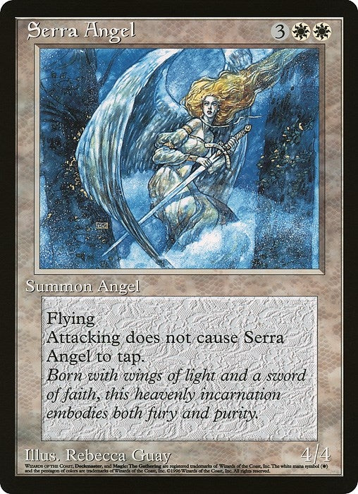 Image for Serra Angel (Comic Insert) - Magic: The Gathering