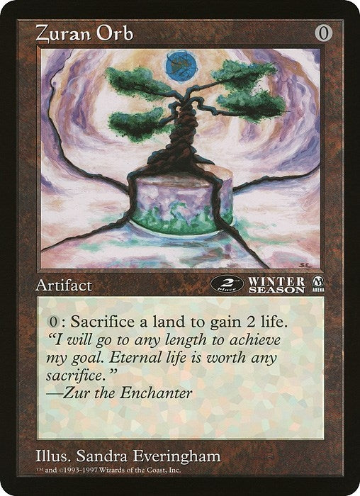 Image for Zuran Orb (Arena League) - Magic: The Gathering
